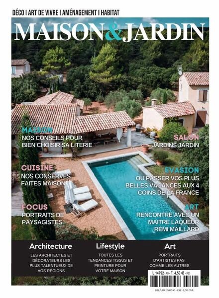 Maison&Jardin – Mai-Juin 2022 Cover