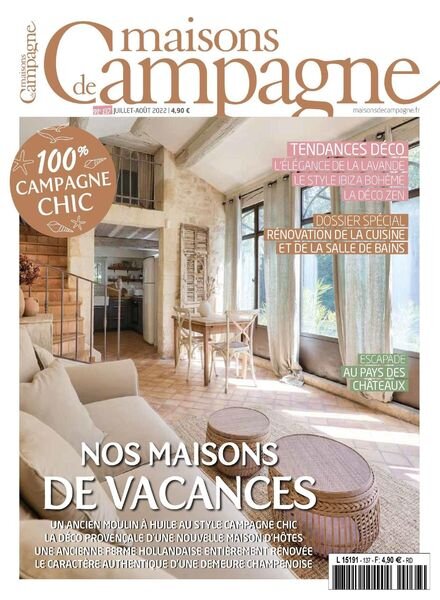 Maisons de Campagne – juin 2022 Cover