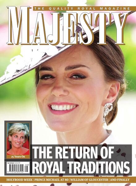 Majesty Magazine – August 2022 Cover