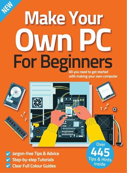 Make Your Own PC For Beginners – July 2022 Cover