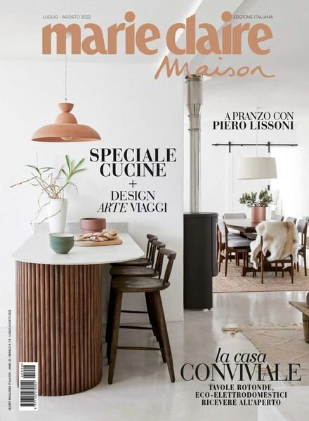 Marie Claire Maison Italia – luglio 2022 Cover
