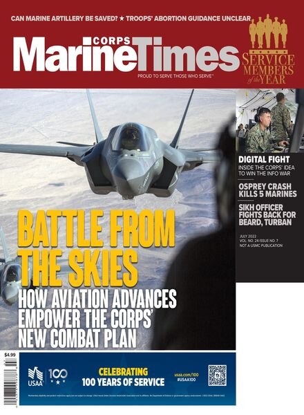Marine Corps Times – July 2022 Cover