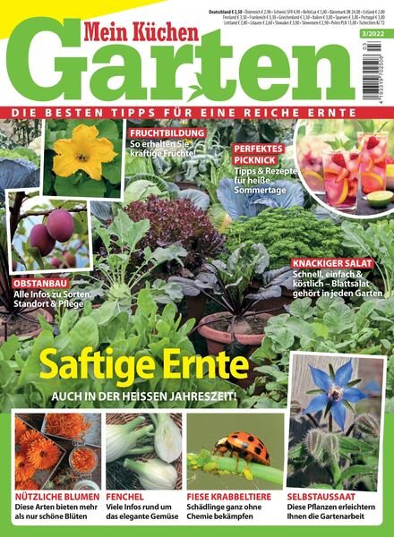 Mein Kuchengarten – Juli 2022 Cover