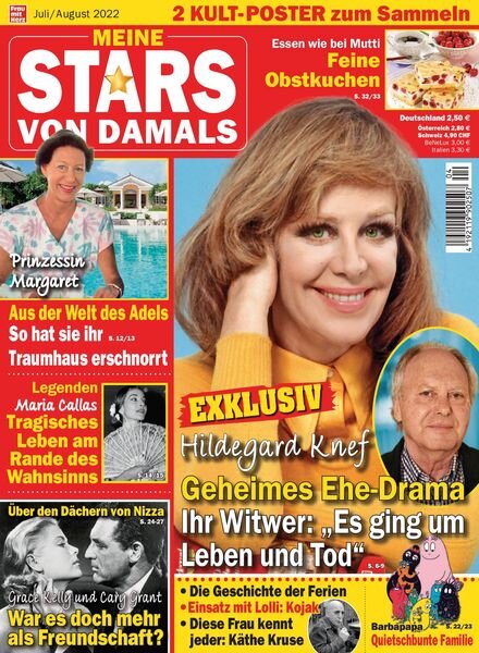 Meine Stars von Damals – Juli 2022 Cover