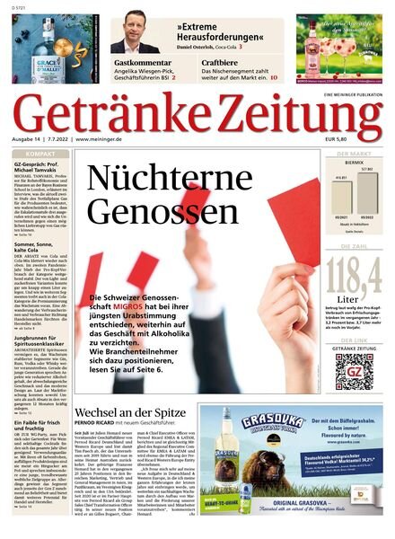 Meininger – 06 Juli 2022 Cover