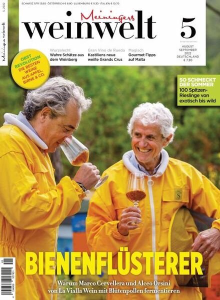 Meiningers Weinwelt – Juli 2022 Cover