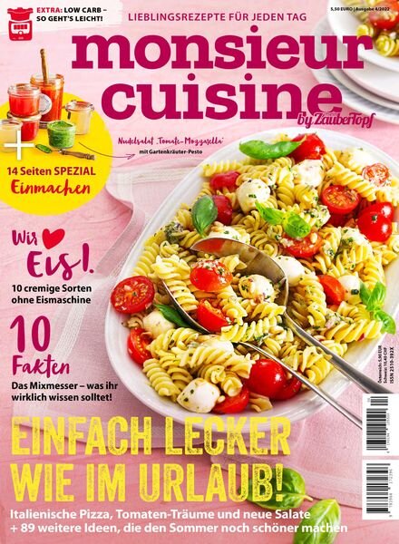 meinZauberTopf Monsieur Cuisine – Juli 2022 Cover