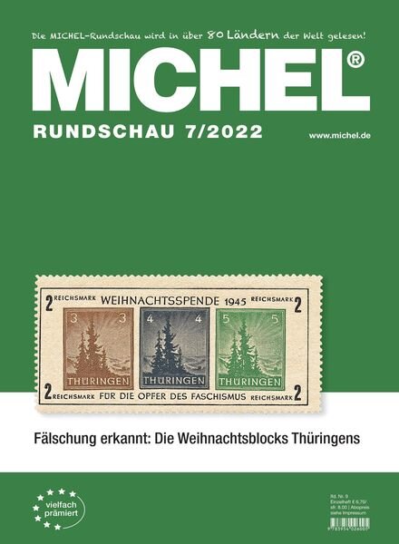 MICHEL-Rundschau – Juli 2022 Cover