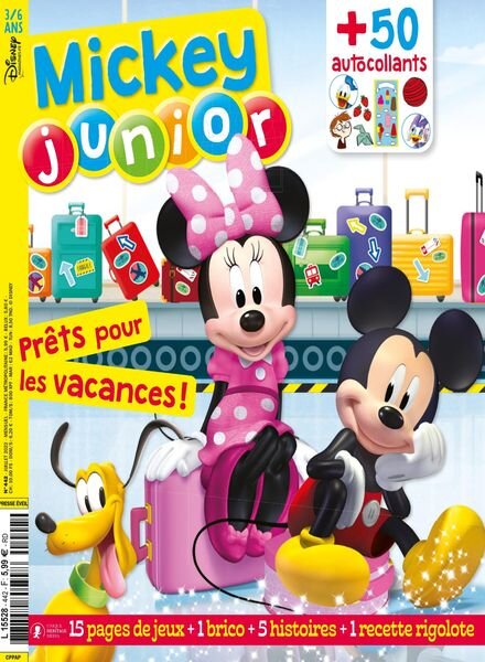 Mickey Junior – Juillet 2022 Cover