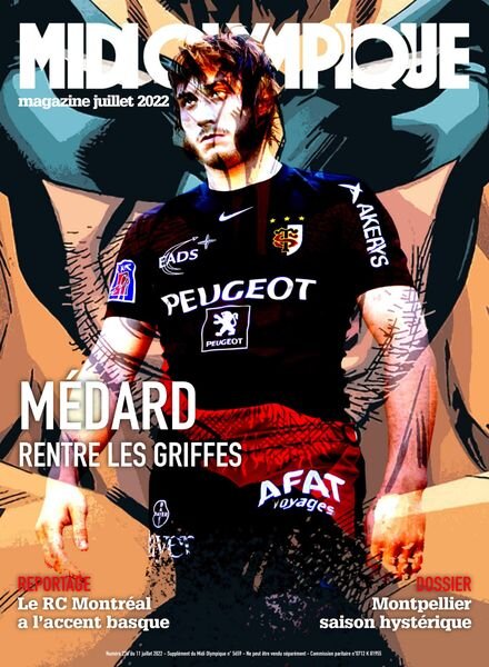 Midi Olympique Magazine – Juillet 2022 Cover