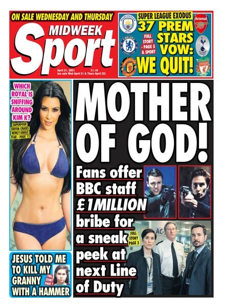 Midweek Sport – April 20, 2021 Cover