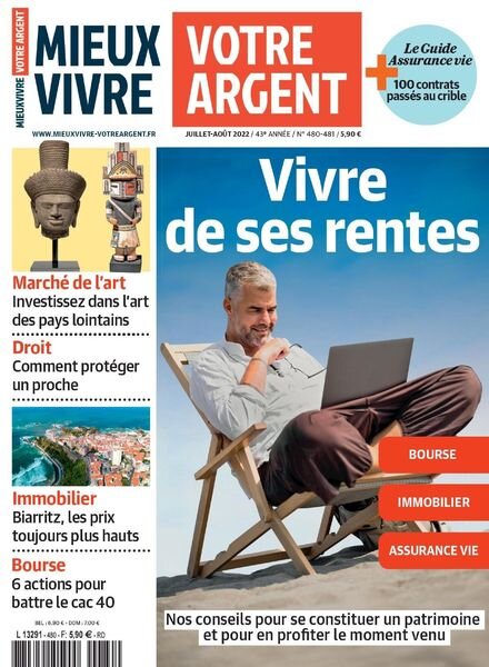Mieux Vivre Votre Argent – juin 2022 Cover
