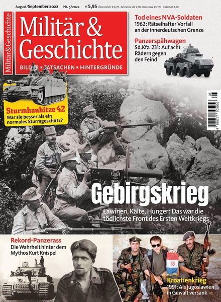 Militar & Geschichte – August 2022 Cover