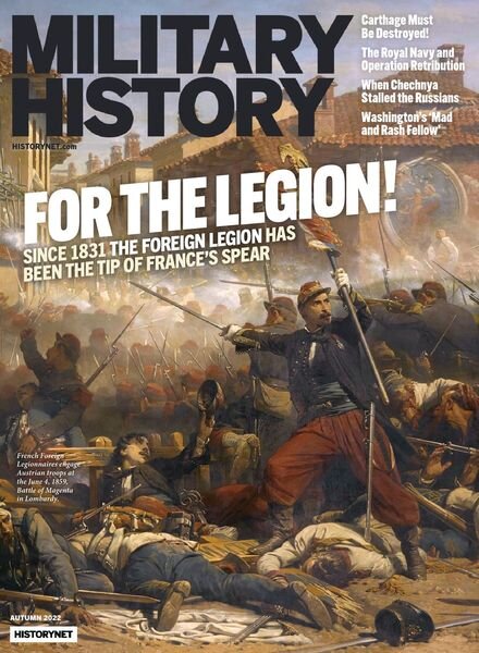 Military History – July 2022 Cover