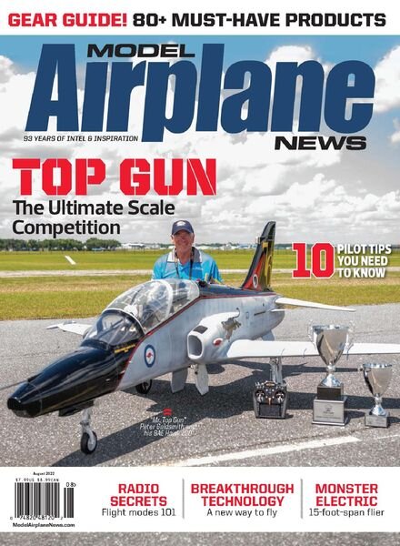 Model Airplane News – August 2022 Cover