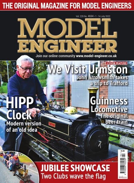 Model Engineer – Issue 4694 – 1 July 2022 Cover