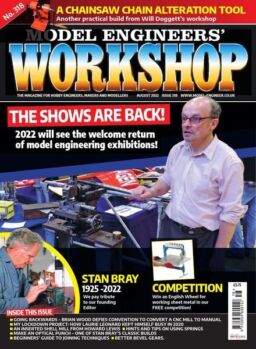 Model Engineers’ Workshop – August 2022