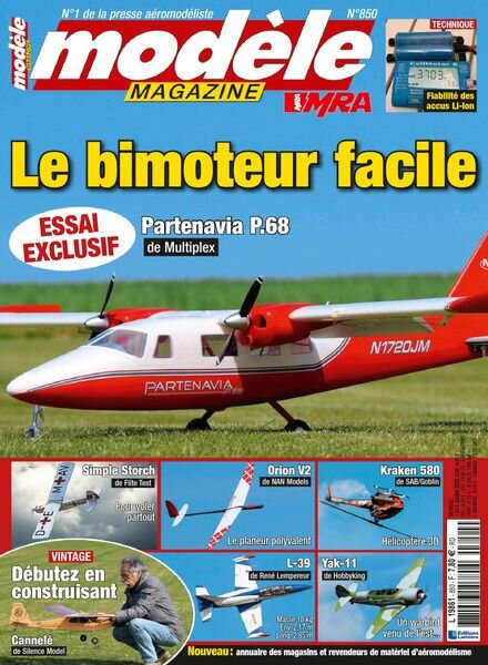 Modele Magazine – juillet 2022 Cover