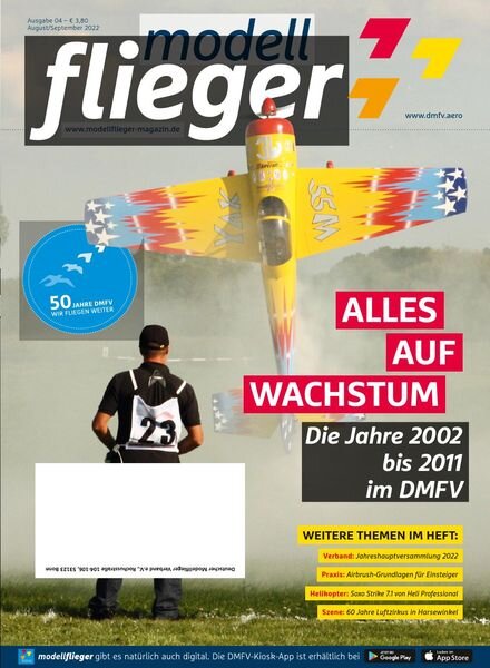 Modellflieger – August 2022 Cover