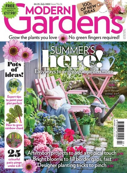 Modern Gardens – July 2022 Cover