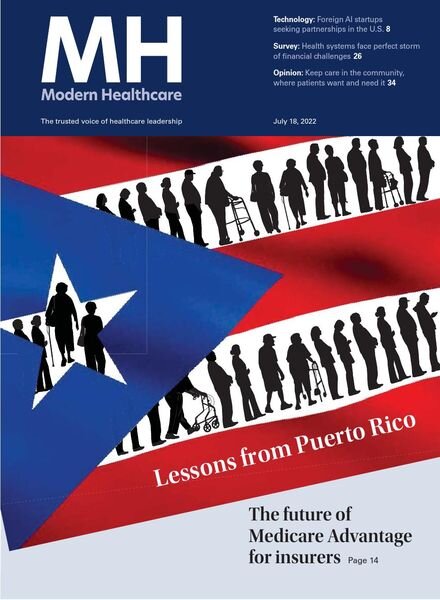 Modern Healthcare – July 18 2022 Cover