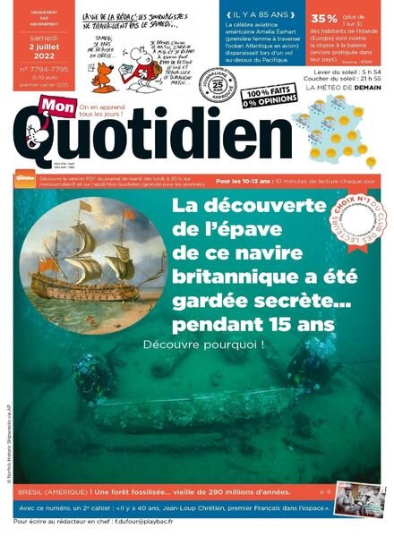 Mon Quotidien – 02 juillet 2022 Cover
