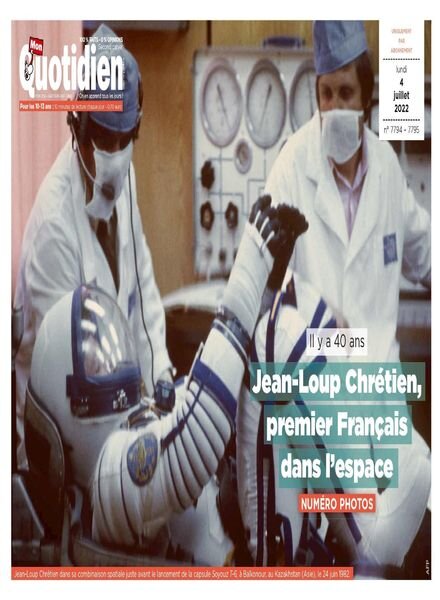Mon Quotidien – 04 juillet 2022 Cover