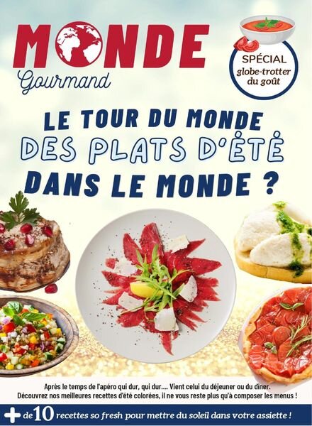 Monde Gourmand – juillet 2022 Cover