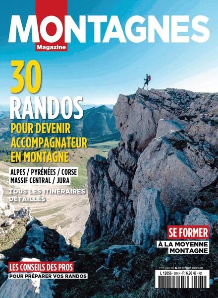 Montagnes Magazine – juillet 2022 Cover