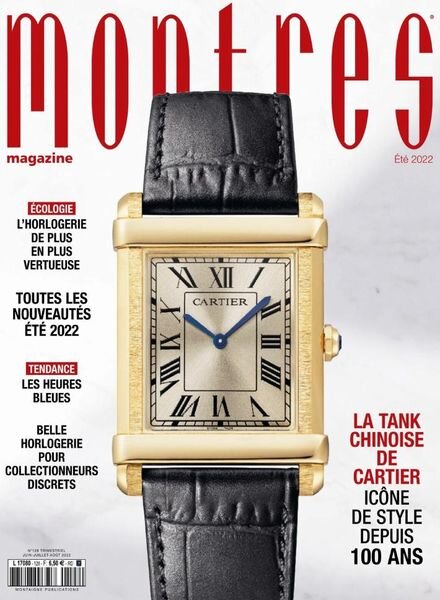Montres Magazine – Juin-Aout 2022 Cover