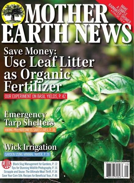Mother Earth News – August-September 2022 Cover