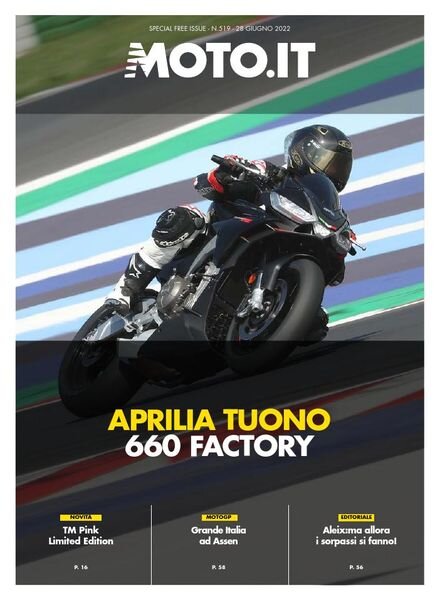 Moto.it Magazine – 28 Giugno 2022 Cover