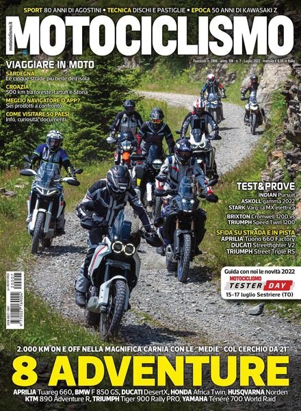 Motociclismo Italia – 06 luglio 2022 Cover