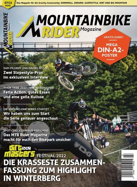 Mountainbike Rider Magazine – Juni 2022 Cover