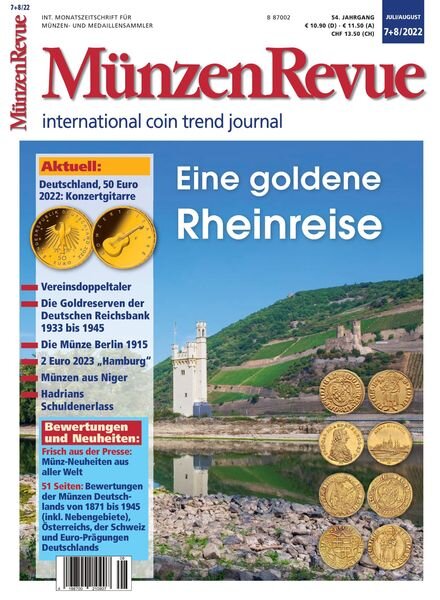 MunzenRevue – Juni 2022 Cover