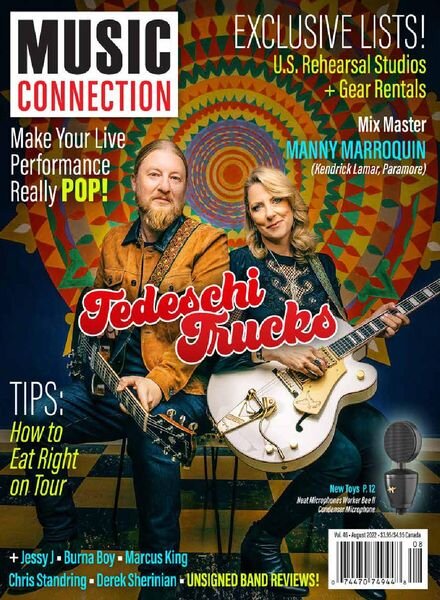 Music Connection – August 2022 Cover