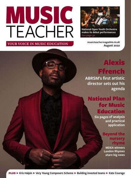 Music Teacher – August 2022 Cover