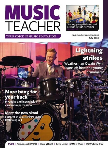 Music Teacher – July 2022 Cover