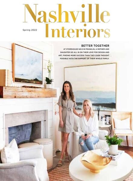 Nashville Interiors – Spring 2022 Cover