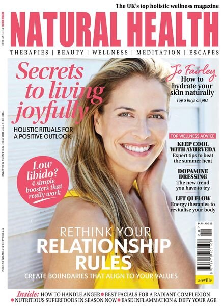 Natural Health – August 2022 Cover