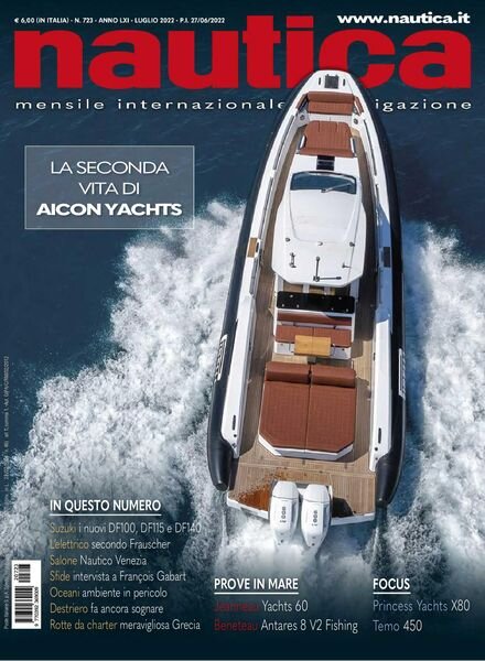Nautica – luglio 2022 Cover