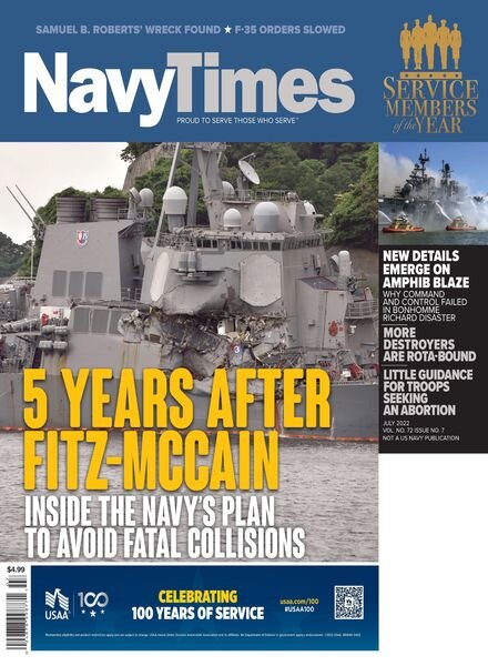Navy Times – 11 July 2022 Cover