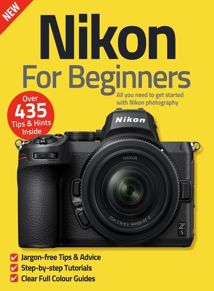 Nikon For Beginners – July 2022 Cover