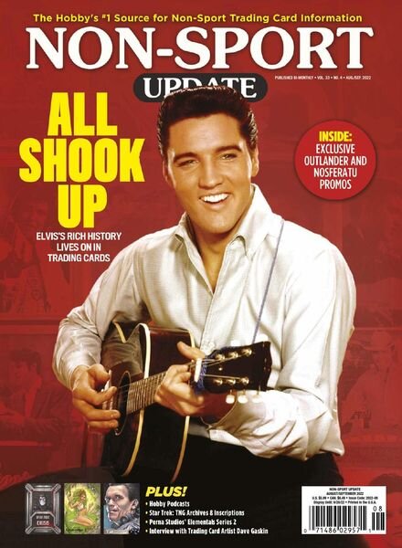 Non-Sport Update – August-September 2022 Cover