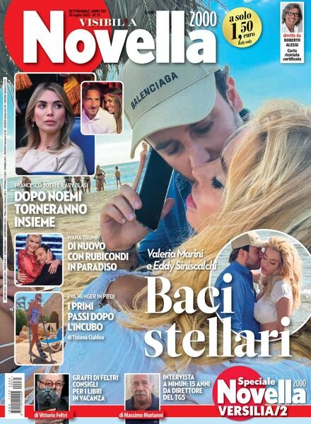 Novella 2000 – 21 luglio 2022 Cover