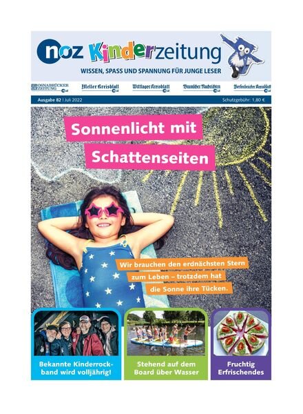 noz Kinderzeitung – Juli 2022 Cover