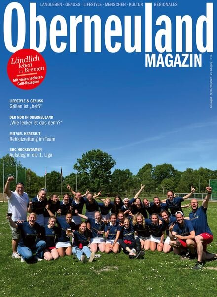 Oberneuland Magazin – Juni 2022 Cover
