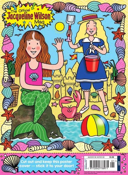Official Jacqueline Wilson Magazine – Issue 201 – July 2022 Cover