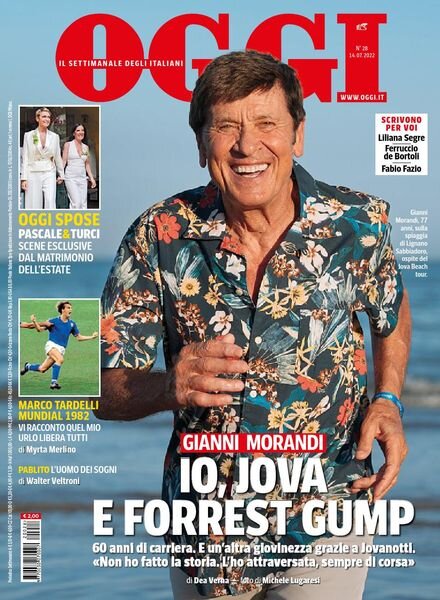 Oggi – 14 luglio 2022 Cover