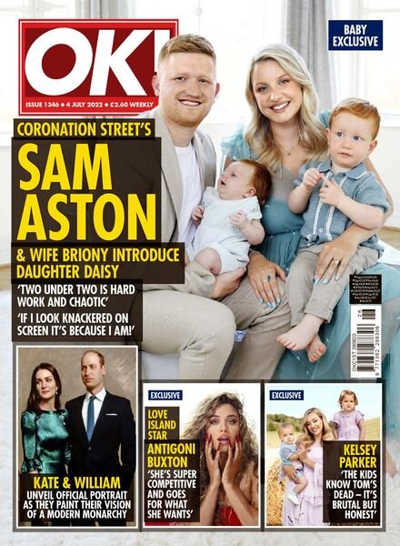OK! Magazine UK – Issue 1346 – 4 July 2022 Cover